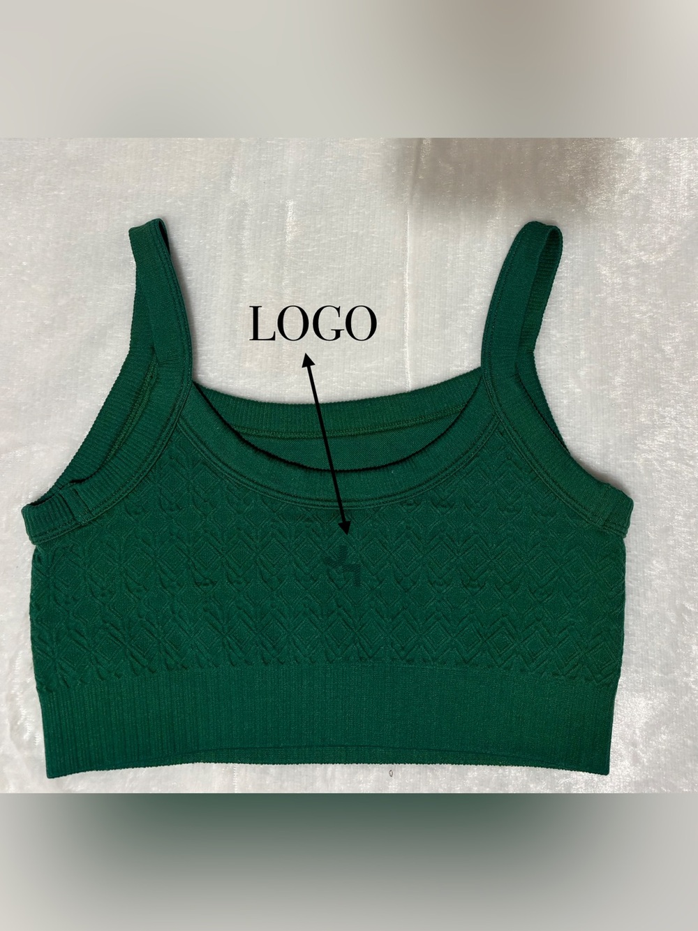 Emerald Green stretch bralette/sports bra by JoyLab